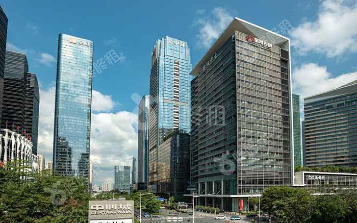 深圳福田写字楼：金中环商务大厦-第1张图片-叠叠租写字楼网