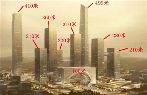 400米+直冲云霄！杭州西站将建杭州第一高楼！-第3张图片-叠叠租写字楼网