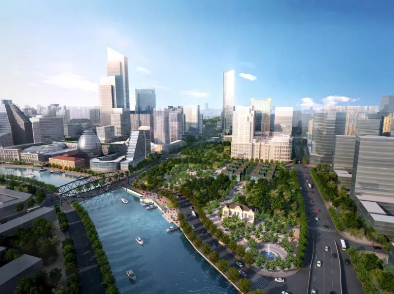 盈凯文创广场，苏河湾的未来｜EDGE： The Future of Suzhou Creek-第15张图片-叠叠租写字楼网