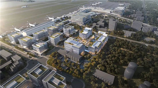 春秋航空总部竣工，东虹桥多个重大项目迎关键节点-第4张图片-叠叠租写字楼网