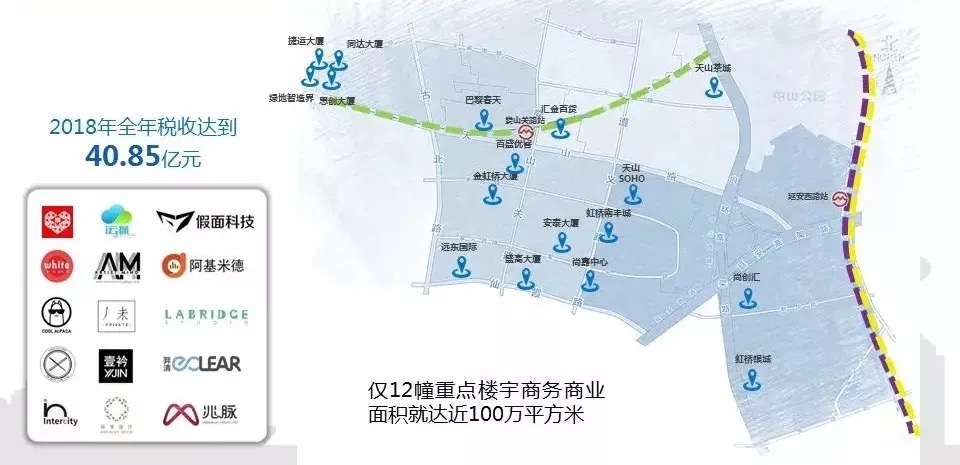 长宁这个地方越来越“热”！“拼多多”就是在这里孵化成长的-第5张图片-叠叠租写字楼网