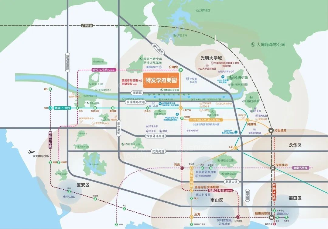 特发学府朗园房子均价多少？特发学府朗园周边交通方便吗？-第4张图片-叠叠租写字楼网