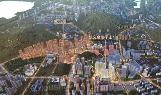 信义金御半山·珑门社区环境怎么样？信义金御半山·珑门能买吗？-第3张图片-叠叠租写字楼网