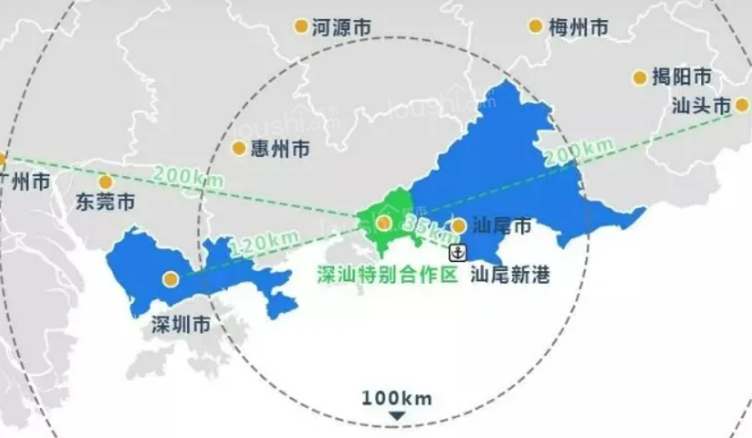 谈一谈，深汕特别合作区与深圳十区的不同-第3张图片-叠叠租写字楼网